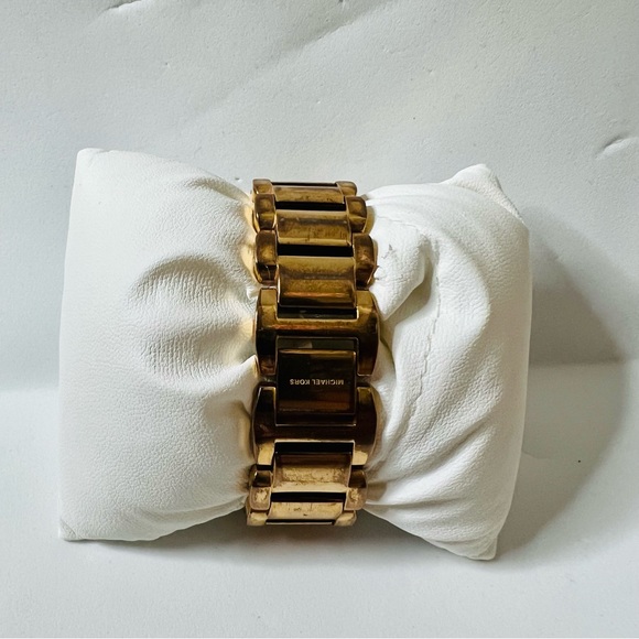 Gold & Pink Michael Kors Watch - Picture 3 of 12